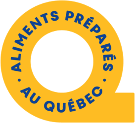 Logo aliments préparés au Québec