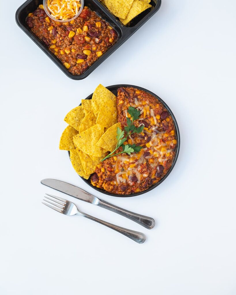 Grain-fed chicken chili plat Ferme des Voltigeurs