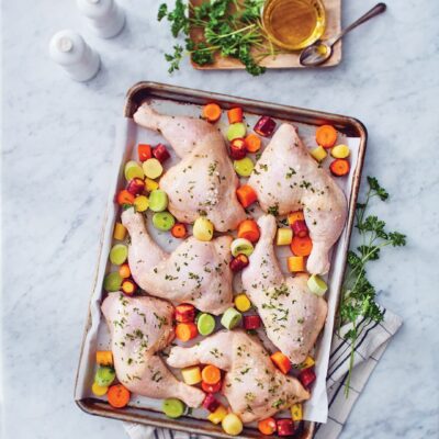 Ferme des Voltigueurs cuisses de poulet de grain avec dos