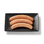 Saucisse de poulet mexicaine Ferme des Voltigeurs sur plateau de présentation