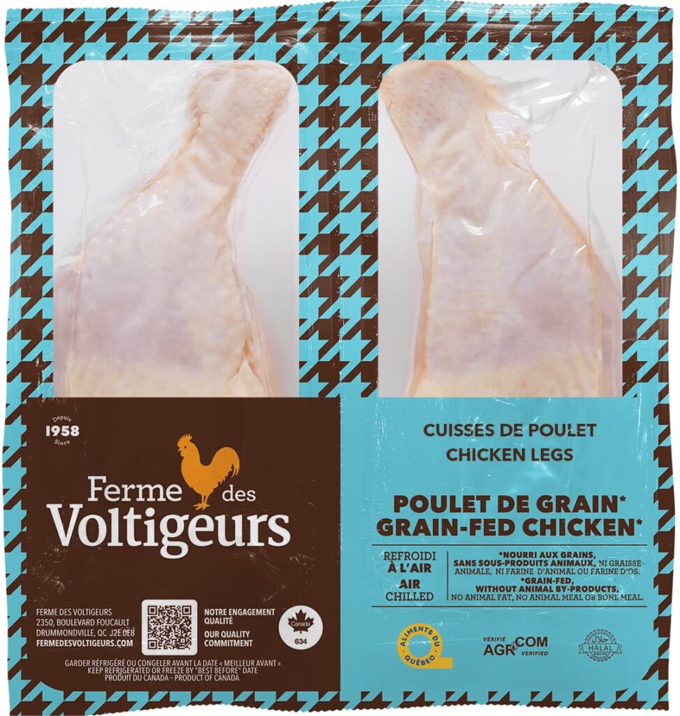 Cuisse de poulet de grain Ferme des Voltigeurs