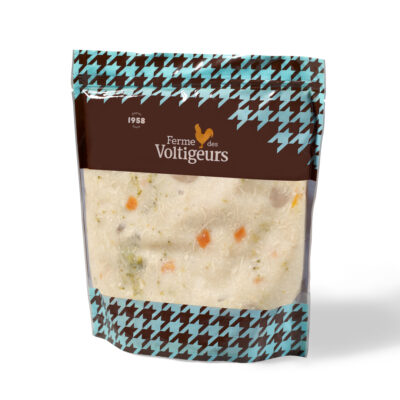 Ferme des Voltigeurs Grain-Fed Chicken Vol-au-Vent Filling Family Size – 1 L